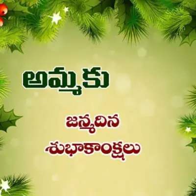 Telugu Birthday Greetings android App screenshot 6