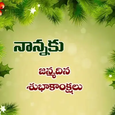 Telugu Birthday Greetings android App screenshot 7